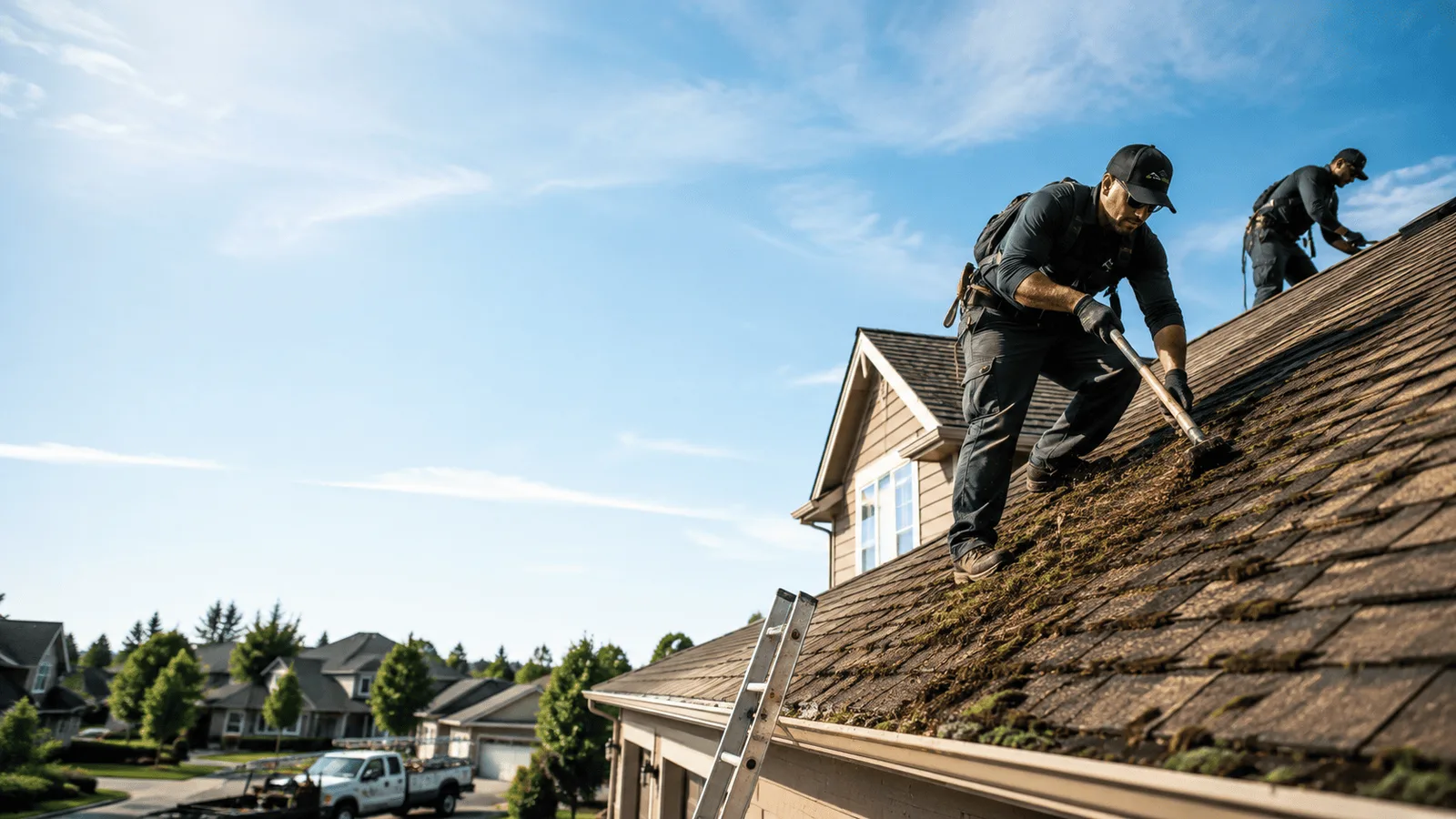 Roof Moss Removal in Clark Fork, ID near me